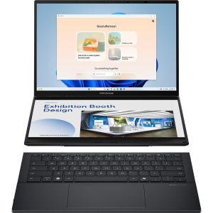 Obrázok pre výrobcu ASUS Zenbook Duo UX8406CA-OLED088W /U7-255H/14" 2880x1800/T/32GB/ 1TB SSD/Arc 140T/W11H/Gray