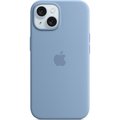 Obrázok pre výrobcu iPhone 15+ Silicone Case with MS - Winter Blue