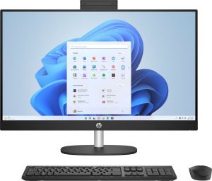 Obrázok pre výrobcu HP 27-cr1007nc AiO, U7-155U, 27 1920x1080, UMA, 32GB, SSD 1TB, W11H, WiFi/BT, Black