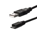 Obrázok pre výrobcu Netrack AM / MICRO USB kábel 0,1 m, čierny
