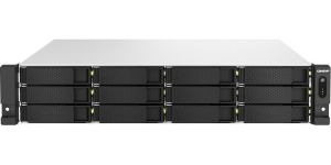 Obrázok pre výrobcu QNAP TS-h1887XU-RP-E2334-16G (Xeon 4,8GHz, ZFS, 16GB ECC RAM, 12x 3,5" + 6x2,5", 2x 2,5GbE, 2x10GbE)