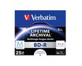 Obrázok pre výrobcu VERBATIM Blu-ray BD-R M-Disc 25GB 4x Printable jewel box, 5ks/pack