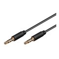 Obrázok pre výrobcu PremiumCord Kabel Jack 3.5mm 4 pinový M/M, 2m