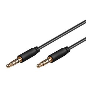 Obrázok pre výrobcu PremiumCord Kabel Jack 3.5mm 4 pinový M/M, 2m