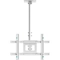 Obrázok pre výrobcu ONKRON TV Stropný držiak s nastaviteľnou výškou pre 32 až 80-palcové LED LCD televízory, biely