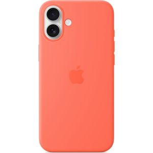 Obrázok pre výrobcu iPhone 16 Plus Silicone Case with MS - Tangerine