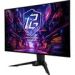 Obrázok pre výrobcu Phantom Gaming by Asrock monitor PGO32UFS 32" /OLED/3840x2160/ 240Hz/275cd/m2/0,03ms/ DP/HDMI/USB-C/ repro/VESA/wifi antena