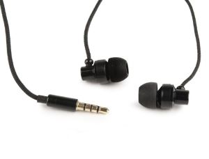 Obrázok pre výrobcu Sluchátka GEMBIRD MHS-EP-CDG-B pro MP3, kovová s mikrofonem