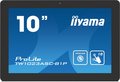 Obrázok pre výrobcu 10" iiyama TW1023ASC-B1P, IPS, HD, capacitive, 10P, 450cd/m2, mini HDMI, WiFi, Webcam, Android 8.1
