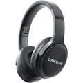 Obrázok pre výrobcu Canyon BTHS-4, OnRiff 4 Bluetooth bezdrôtové slúchadlá, 50 hod výdrž, skladacie, čierne