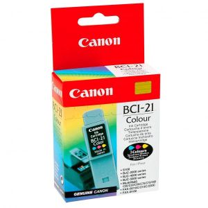 Obrázok pre výrobcu Canon originál ink BCI21C, color, blister, 120str., 0955A351, Canon BJ-C4000, 2000, 4100, 4400, 4650, 5500