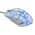 Obrázok pre výrobcu E-Blue Myš Auroza Gaming, optická, 6tl., 1 koliesko, drôtová (USB), biela, 4000DPI, herná