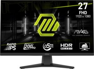 Obrázok pre výrobcu MSI MAG 272F 27"/IPS/FHD/ 200Hz/0,5ms/Černá/3R