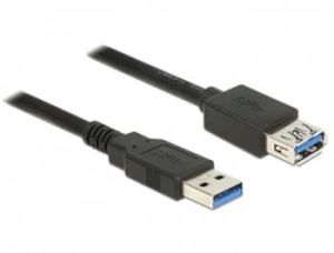 Obrázok pre výrobcu Delock Prodlužovací kabel USB 3.0 Typ-A samec > USB 3.0 Typ-A samice 0,5 m černý