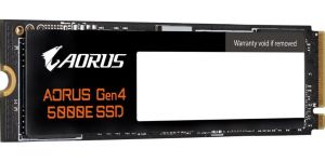 Obrázok pre výrobcu Gigabyte AORUS Gen4 5000E 500GB SSD/M.2 NVMe/Černá/5R