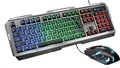 Obrázok pre výrobcu Trust GXT 845 Tural set klávesnice a myši / herní / drátový / podsvícený / USB / černý