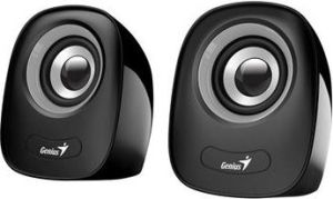 Obrázok pre výrobcu Genius repro SP-Q160, přenosné repro, 2.0, 6W, USB napájení, 3,5mm jack, černo-šedé