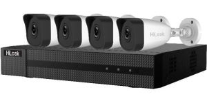 Obrázok pre výrobcu HiLook Powered by HIKVISION/ Network KIT IK-4142BH-MH/P(C)/ 2Mpx/ 4x kamery IPC-B121H 2.8mm/ 1x NVR-104MH-D/4P/ 1TB HDD