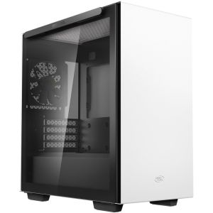 Obrázok pre výrobcu DEEPCOOL skříň Macube 110 WH / Micro ATX / 120mm fan / 2xUSB 3.0 / prosklená bočnice s magnetickým uchycením / bílá