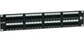 Obrázok pre výrobcu 19" Patch panel Solarix 48 x RJ45 CAT6 UTP černý