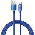 Obrázok pre výrobcu Baseus CAJY000403 Crystal Shine Series Datový Kabel USB - USB-C 100W 1,2m Blue