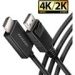 Obrázok pre výrobcu AXAGON RVD-HI20C2, DisplayPort -> HDMI 2.0b redukce / kabel 1.8m, 4K/60Hz