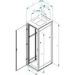 Obrázok pre výrobcu Triton 19" stojanový rozvaděč 32U/600x1000mm prosklené dveře, IP20 nosnost 800kg světle