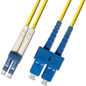 Obrázok pre výrobcu Optický patchkabel duplexní, LC-SC 9/125um SM 0,5m