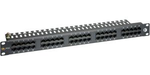 Obrázok pre výrobcu 19" ISDN panel Solarix 50 x RJ45 černý 1U