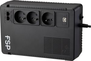Obrázok pre výrobcu Fortron UPS ECO 800 FR, 800 VA / 480 W, USB, RJ45, line interactive