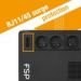 Obrázok pre výrobcu Fortron UPS ECO 800 FR, 800 VA / 480 W, USB, RJ45, line interactive