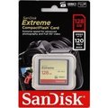 Obrázok pre výrobcu SanDisk Compact Flash karta 128 GB Extreme (R:120/W:85 MB/s UDMA7)