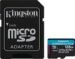 Obrázok pre výrobcu KINGSTON 128GB microSDXC Canvas Go Plus Gen4 200MB/s A2 U3 V30 Card + Adapter