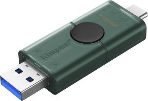 Obrázok pre výrobcu DataTraveler Duo G2 256GB /USB 3.2/USB-A + USB-C/Zelená