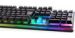 Obrázok pre výrobcu C-TECH Polomechanická herní klávesnice Iris (GKB-08), casual gaming, CZ/SK, duhové podsvícení, USB