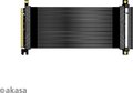 Obrázok pre výrobcu AKASA kabel RISER BLACK X2 Premium PCIe 3.0 x 16 Riser, 20cm