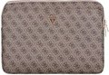 Obrázok pre výrobcu Guess PU 4G Triangle Logo Obal pro Notebook 14" Brown