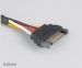 Obrázok pre výrobcu Akasa AK-CBPW04-30 SATA Power Cable Extension 30cm
