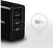 Obrázok pre výrobcu AXAGON ACU-DS16, SMART nabíječka do sítě, 2x USB výstup 5V/2.2A + 5V/1A, 16W