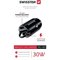 Obrázok pre výrobcu Adaptér do auta SWISSTEN 30W, 2 porty, USB-C, USB-A, USB Supercharge