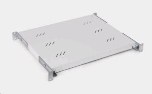 Obrázok pre výrobcu 19" police A4 perforovaná 1U/450mm,max.80kg šedá