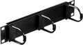 Obrázok pre výrobcu Netrack organizátor káblov rack 10" 1U, barva cierna