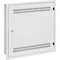 Obrázok pre výrobcu Rozvaděč SOHO LC-18 do zdi s lištami 2U, 4U a 11U, 550x550 bílá,RAL9003 s rámečkem k zazdění
