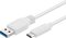 Obrázok pre výrobcu PremiumCord USB-C/male - USB 3.0 A/Male, bílý, 2m