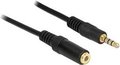 Obrázok pre výrobcu Delock prodlužovací kabel Audio Stereo Jack 3.5 mm samec / samice IPhone 4 pin 2 m