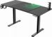 Obrázok pre výrobcu ULTRADESK Herný stôl LEVEL V2 GREEN, 140x68cm, 72-117cm, elektricky nastaviteľná výška, s XXL podložkou pod myš, držiak slúchadiel