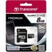Obrázok pre výrobcu Transcend Micro SDHC karta 8GB Class 10 + Adaptér
