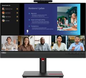 Obrázok pre výrobcu Lenovo T24v-30 23.8" 1920x1080 FHD 1000:1 250N 4ms HDMI+DP+USB+USB-B lift repro webcam 3y