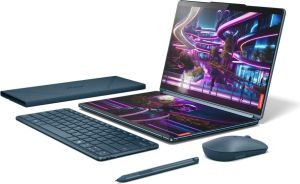 Obrázok pre výrobcu Lenovo Yoga 9 Book 13IMU9/U7-155U/13,3" 2880x1800/T/32GB/1TB SSD/Arc/W11P/Tidal Teal/3R
