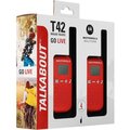 Obrázok pre výrobcu MOTOROLA T42 WALKIE TALKIE Red 2ks